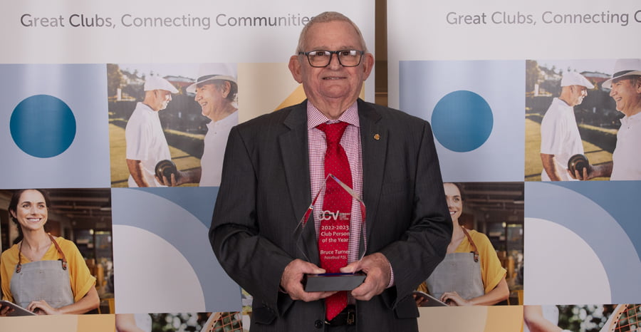 18. Club Person of the Year – Bruce Turner – Rosebud RSL